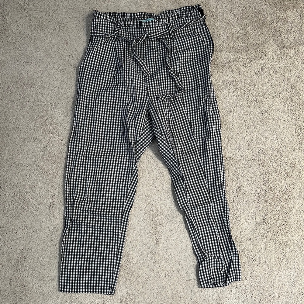 LF checkered pants